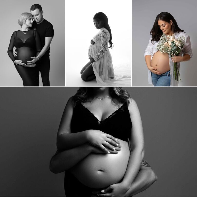 Studio Maternity Photoshoot